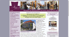 Desktop Screenshot of kirchenbibliothek.de